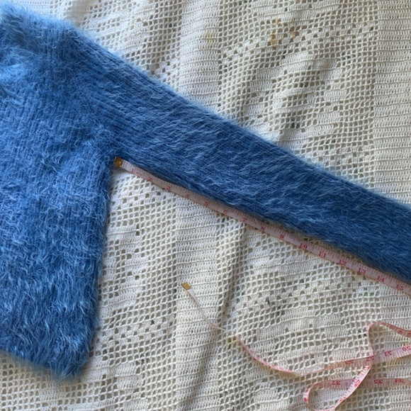 XS Fuzzy Blue H&M Sweater - Picture 3 of 5